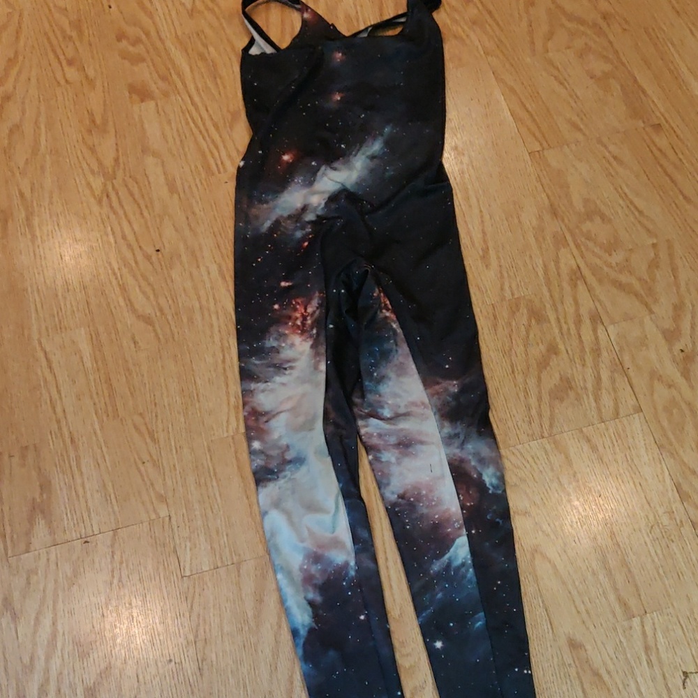 Black Milk Clothing Black Galaxy catsuit